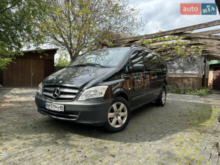Мерседес Вито 2013 в Киеве на Automoto.ua Черный Мерседес Вито, объемом двигателя 2.14 л и пробегом 325 тыс. км за 15300 $, фото 1 на Automoto.ua