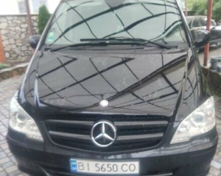 Чорний Мерседес Віто, об'ємом двигуна 2.14 л та пробігом 325 тис. км за 24999 $, фото 1 на Automoto.ua
