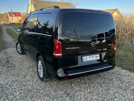 Черный Мерседес Вито, объемом двигателя 2.14 л и пробегом 245 тыс. км за 25500 $, фото 1 на Automoto.ua