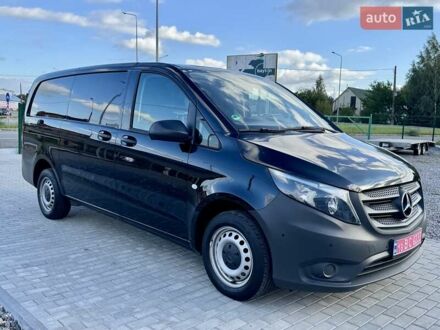 Черный Мерседес Вито, объемом двигателя 2 л и пробегом 190 тыс. км за 24999 $, фото 1 на Automoto.ua