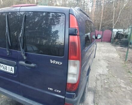 Фиолетовый Мерседес Вито, объемом двигателя 2.1 л и пробегом 400 тыс. км за 7300 $, фото 1 на Automoto.ua