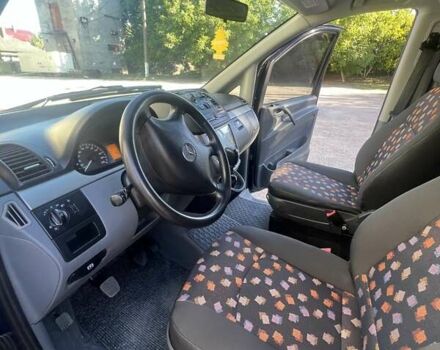 Фиолетовый Мерседес Вито, объемом двигателя 2.15 л и пробегом 348 тыс. км за 10000 $, фото 17 на Automoto.ua