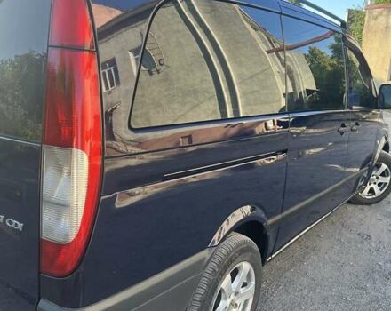 Фиолетовый Мерседес Вито, объемом двигателя 2.15 л и пробегом 348 тыс. км за 10000 $, фото 3 на Automoto.ua