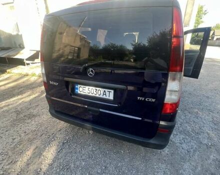 Фиолетовый Мерседес Вито, объемом двигателя 2.15 л и пробегом 348 тыс. км за 10000 $, фото 23 на Automoto.ua