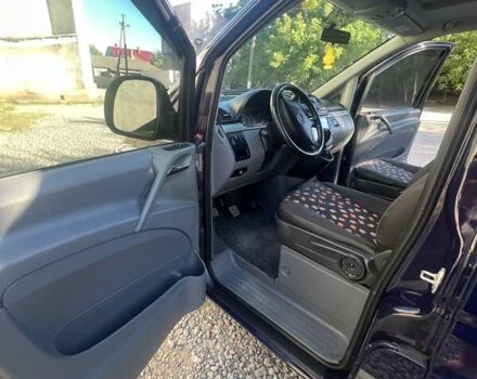 Фиолетовый Мерседес Вито, объемом двигателя 2.15 л и пробегом 348 тыс. км за 10000 $, фото 18 на Automoto.ua