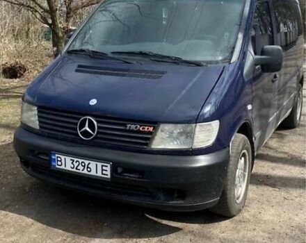 Фиолетовый Мерседес Вито, объемом двигателя 2.1 л и пробегом 524 тыс. км за 4999 $, фото 1 на Automoto.ua