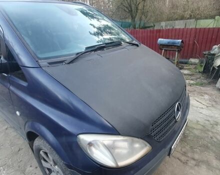 Фиолетовый Мерседес Вито, объемом двигателя 2.1 л и пробегом 400 тыс. км за 7300 $, фото 1 на Automoto.ua
