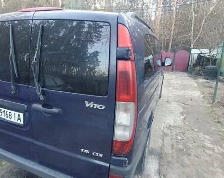 Фиолетовый Мерседес Вито, объемом двигателя 2.1 л и пробегом 400 тыс. км за 7300 $, фото 1 на Automoto.ua