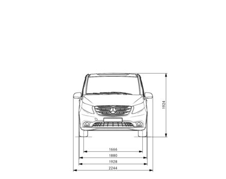 купить новое авто Мерседес Вито груз. 2023 года от официального дилера Mercedes-Benz на Набережній Мерседес фото