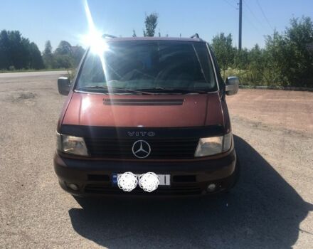 Коричневый Мерседес Вито, объемом двигателя 2.2 л и пробегом 401 тыс. км за 3400 $, фото 2 на Automoto.ua