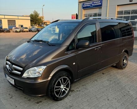 Коричневый Мерседес Вито, объемом двигателя 2.2 л и пробегом 162 тыс. км за 8600 $, фото 2 на Automoto.ua