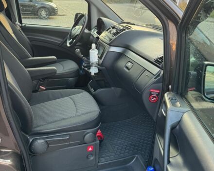 Коричневый Мерседес Вито, объемом двигателя 2.2 л и пробегом 162 тыс. км за 8600 $, фото 11 на Automoto.ua