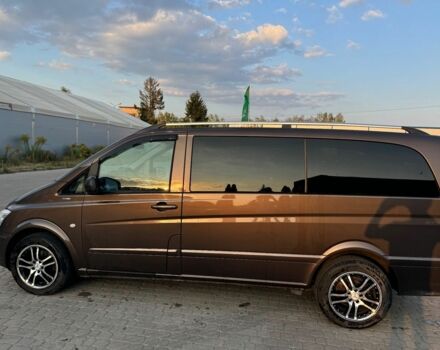 Коричневый Мерседес Вито, объемом двигателя 2.2 л и пробегом 162 тыс. км за 8600 $, фото 5 на Automoto.ua