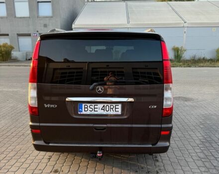 Коричневый Мерседес Вито, объемом двигателя 2.2 л и пробегом 162 тыс. км за 8600 $, фото 6 на Automoto.ua