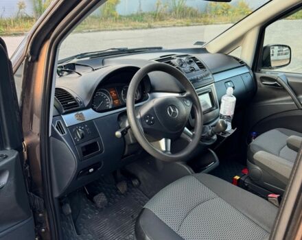 Коричневый Мерседес Вито, объемом двигателя 2.2 л и пробегом 162 тыс. км за 8600 $, фото 9 на Automoto.ua