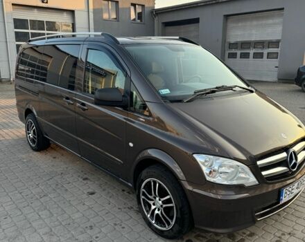 Коричневый Мерседес Вито, объемом двигателя 2.2 л и пробегом 162 тыс. км за 8600 $, фото 3 на Automoto.ua