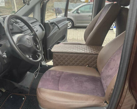 Коричневый Мерседес Вито, объемом двигателя 2.14 л и пробегом 351 тыс. км за 12500 $, фото 12 на Automoto.ua