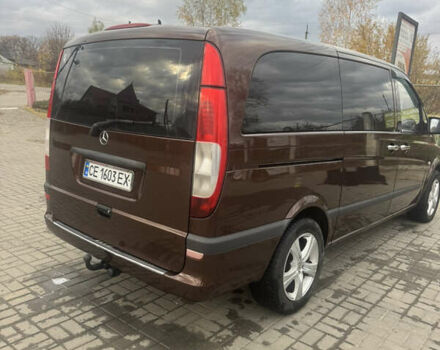 Коричневый Мерседес Вито, объемом двигателя 2.14 л и пробегом 351 тыс. км за 12500 $, фото 6 на Automoto.ua