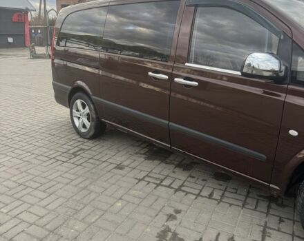 Мерседес Вито 2013 в Черновцах на Automoto.ua Коричневый Мерседес Вито, объемом двигателя 2.2 л и пробегом 351 тыс. км за 12500 $, фото 2 на Automoto.ua