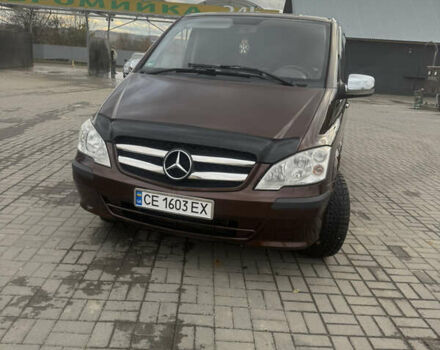 Коричневый Мерседес Вито, объемом двигателя 2.14 л и пробегом 351 тыс. км за 12500 $, фото 2 на Automoto.ua