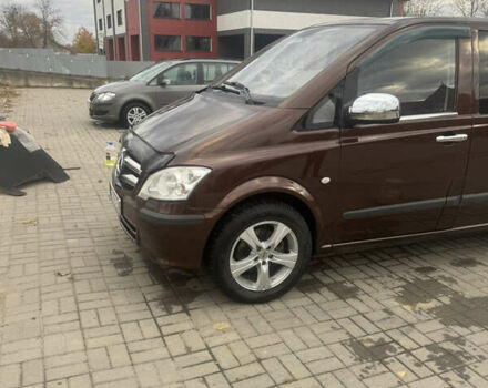 Коричневый Мерседес Вито, объемом двигателя 2.14 л и пробегом 351 тыс. км за 12500 $, фото 3 на Automoto.ua