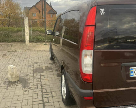 Коричневый Мерседес Вито, объемом двигателя 2.14 л и пробегом 351 тыс. км за 12500 $, фото 7 на Automoto.ua