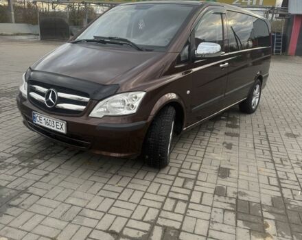 Мерседес Вито 2013 в Черновцах на Automoto.ua Коричневый Мерседес Вито, объемом двигателя 2.2 л и пробегом 351 тыс. км за 12500 $, фото 3 на Automoto.ua