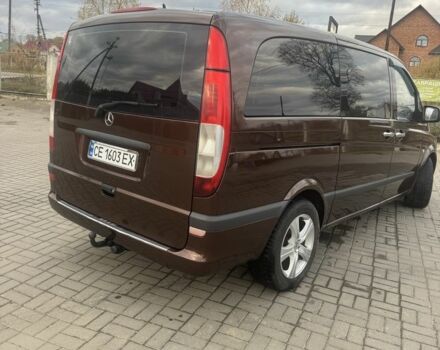 Мерседес Вито 2013 в Черновцах на Automoto.ua Коричневый Мерседес Вито, объемом двигателя 2.2 л и пробегом 351 тыс. км за 12500 $, фото 4 на Automoto.ua