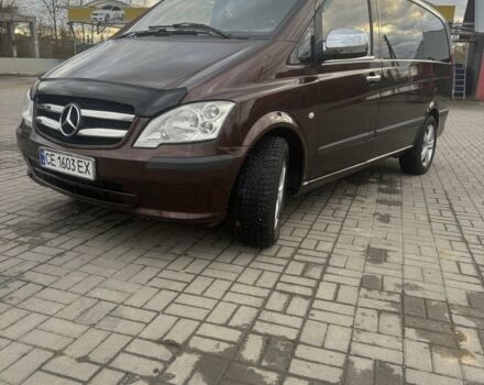 Мерседес Вито 2013 в Черновцах на Automoto.ua Коричневый Мерседес Вито, объемом двигателя 2.2 л и пробегом 351 тыс. км за 12500 $, фото 1 на Automoto.ua
