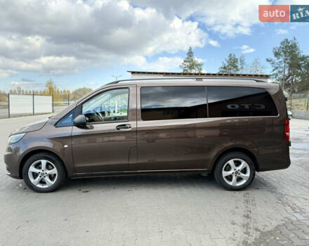 Коричневый Мерседес Вито, объемом двигателя 1.6 л и пробегом 208 тыс. км за 18900 $, фото 8 на Automoto.ua