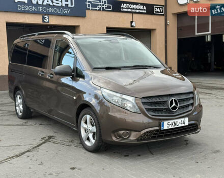 Коричневый Мерседес Вито, объемом двигателя 1.6 л и пробегом 208 тыс. км за 18900 $, фото 2 на Automoto.ua