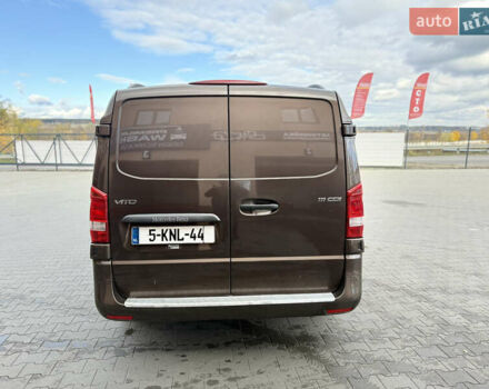 Коричневый Мерседес Вито, объемом двигателя 1.6 л и пробегом 208 тыс. км за 18900 $, фото 6 на Automoto.ua