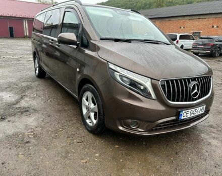 Мерседес Вито 2017 в Черновцах на Automoto.ua Коричневый Мерседес Вито, объемом двигателя 2.1 л и пробегом 238 тыс. км за 28122 $, фото 2 на Automoto.ua