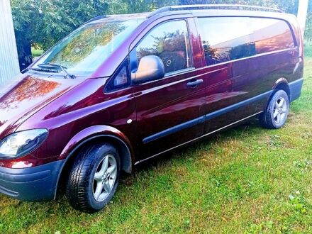 Мерседес Вито 2005 в Черновцах на Automoto.ua Коричневый Мерседес Вито, объемом двигателя 2.1 л и пробегом 400 тыс. км за 6700 $, фото 1 на Automoto.ua