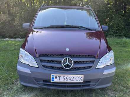 Коричневый Мерседес Вито, объемом двигателя 2.15 л и пробегом 467 тыс. км за 11500 $, фото 1 на Automoto.ua