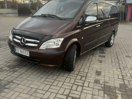 Мерседес Вито 2013 в Черновцах на Automoto.ua Коричневый Мерседес Вито, объемом двигателя 2.14 л и пробегом 351 тыс. км за 12500 $, фото 1 на Automoto.ua