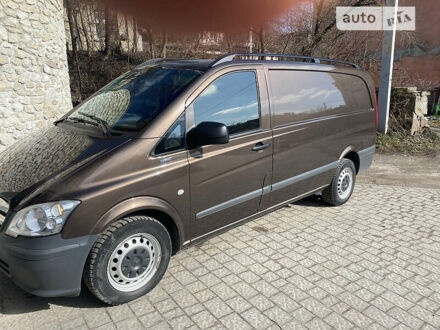 Мерседес Вито 2013 в Тернополе на Automoto.ua Коричневый Мерседес Вито, объемом двигателя 2.1 л и пробегом 202 тыс. км за 13100 $, фото 1 на Automoto.ua