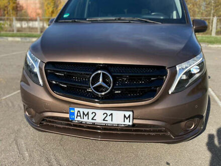 Мерседес Віто 2018 у Луцьку на Automoto.ua Коричневий Мерседес Віто, об'ємом двигуна 2.2 л та пробігом 177 тис. км за 28500 $, фото 1 на Automoto.ua