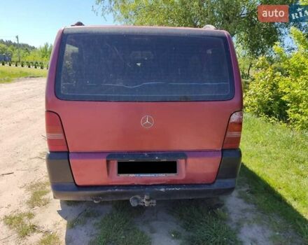 Красный Мерседес Вито, объемом двигателя 2.3 л и пробегом 385 тыс. км за 3700 $, фото 20 на Automoto.ua