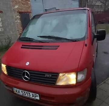 Червоний Мерседес Віто, об'ємом двигуна 2.15 л та пробігом 277 тис. км за 3000 $, фото 1 на Automoto.ua