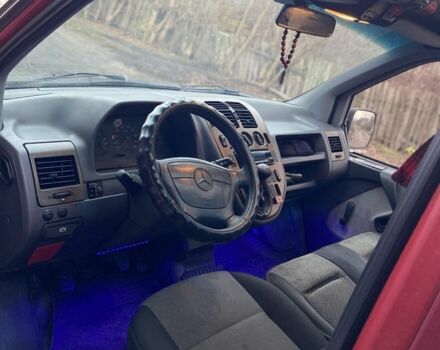 Красный Мерседес Вито, объемом двигателя 2.3 л и пробегом 600 тыс. км за 4300 $, фото 20 на Automoto.ua