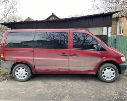 Красный Мерседес Вито, объемом двигателя 2.3 л и пробегом 600 тыс. км за 4300 $, фото 13 на Automoto.ua