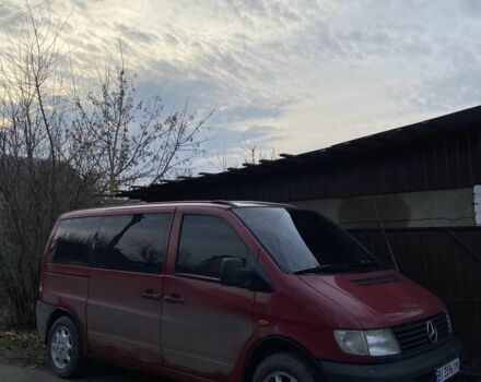 Красный Мерседес Вито, объемом двигателя 2.3 л и пробегом 600 тыс. км за 4300 $, фото 3 на Automoto.ua