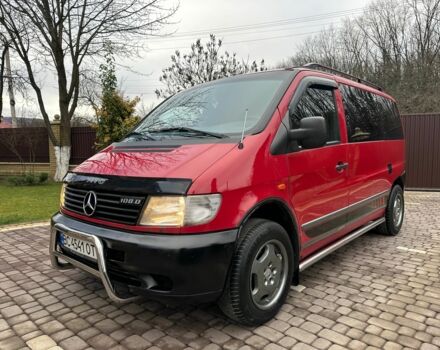 Красный Мерседес Вито, объемом двигателя 2.3 л и пробегом 400 тыс. км за 3650 $, фото 6 на Automoto.ua