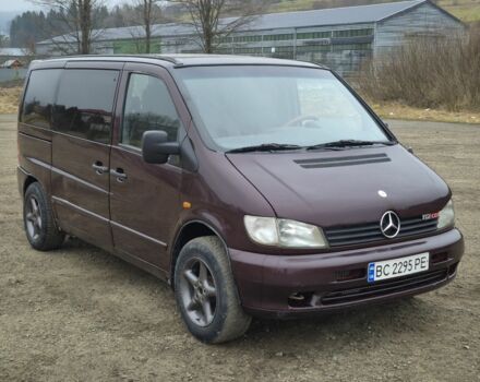 Красный Мерседес Вито, объемом двигателя 2.1 л и пробегом 205 тыс. км за 4399 $, фото 2 на Automoto.ua