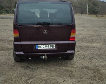 Красный Мерседес Вито, объемом двигателя 2.1 л и пробегом 205 тыс. км за 4399 $, фото 8 на Automoto.ua