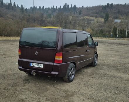 Красный Мерседес Вито, объемом двигателя 2.1 л и пробегом 205 тыс. км за 4399 $, фото 9 на Automoto.ua