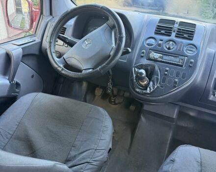 Червоний Мерседес Віто, об'ємом двигуна 2.1 л та пробігом 376 тис. км за 4800 $, фото 3 на Automoto.ua