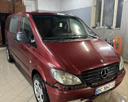 Червоний Мерседес Віто, об'ємом двигуна 2.1 л та пробігом 450 тис. км за 3999 $, фото 2 на Automoto.ua