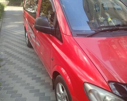 Червоний Мерседес Віто, об'ємом двигуна 2.1 л та пробігом 210 тис. км за 7000 $, фото 8 на Automoto.ua